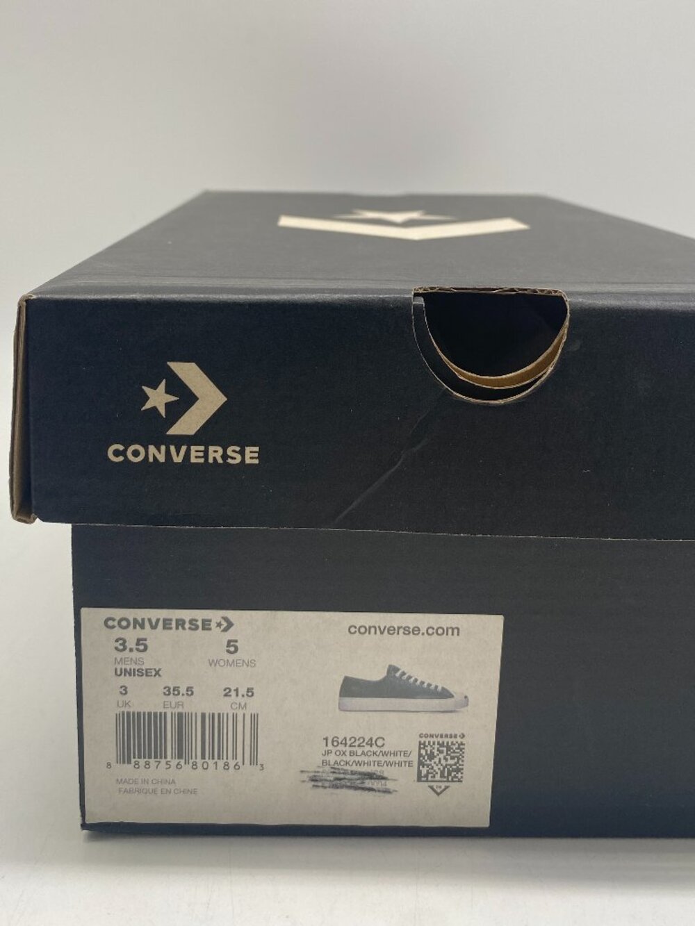 CONVERSE JACK PURCELL LOW BLACK # 164224C US WOMEN VARIOUS SIZE - Picture 7 of 8
